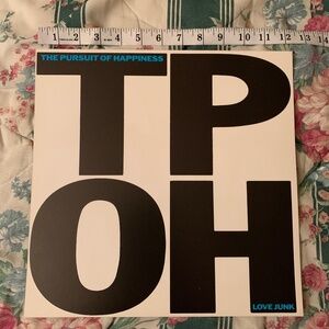 The Pursuit Of Happiness "Love Junk" poster flat